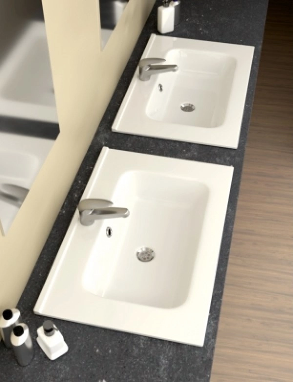 Раковина Keramin Geneva 70cm белая 2c 