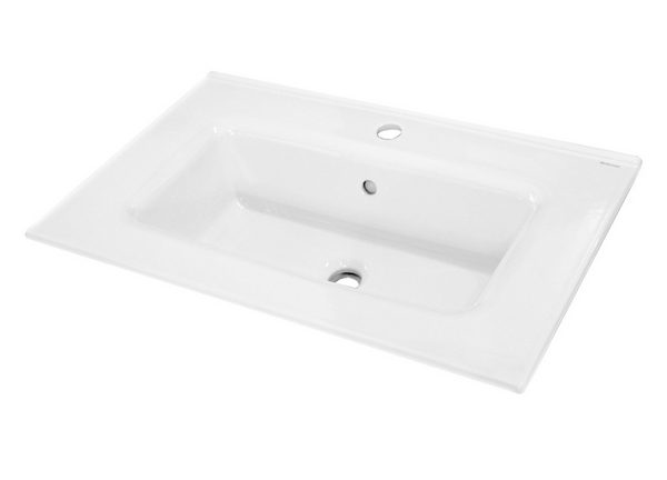 Lavoar Keramin  Geneva 70cm alb incorporat 2c 