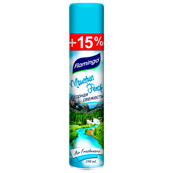 Освежитель воздуха Flamingo 350ml Горная свежесть