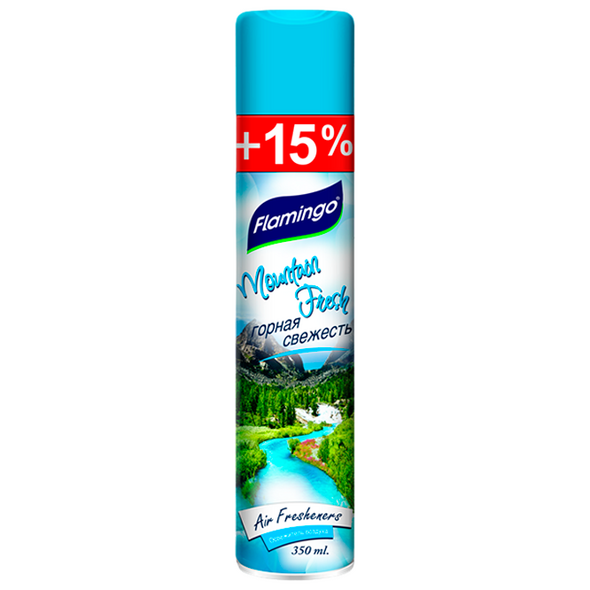 Освежитель воздуха Flamingo 350ml Горная свежесть