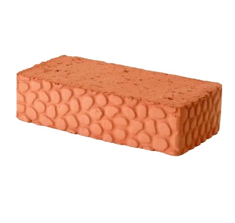 Кирпич строительный полнотелый  205*100*50 с декором