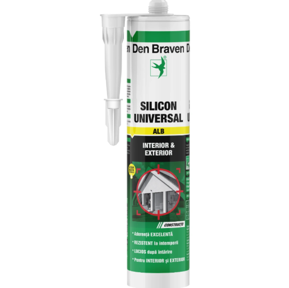 Силикон 1001 U DenBraven Diy 280мл белый