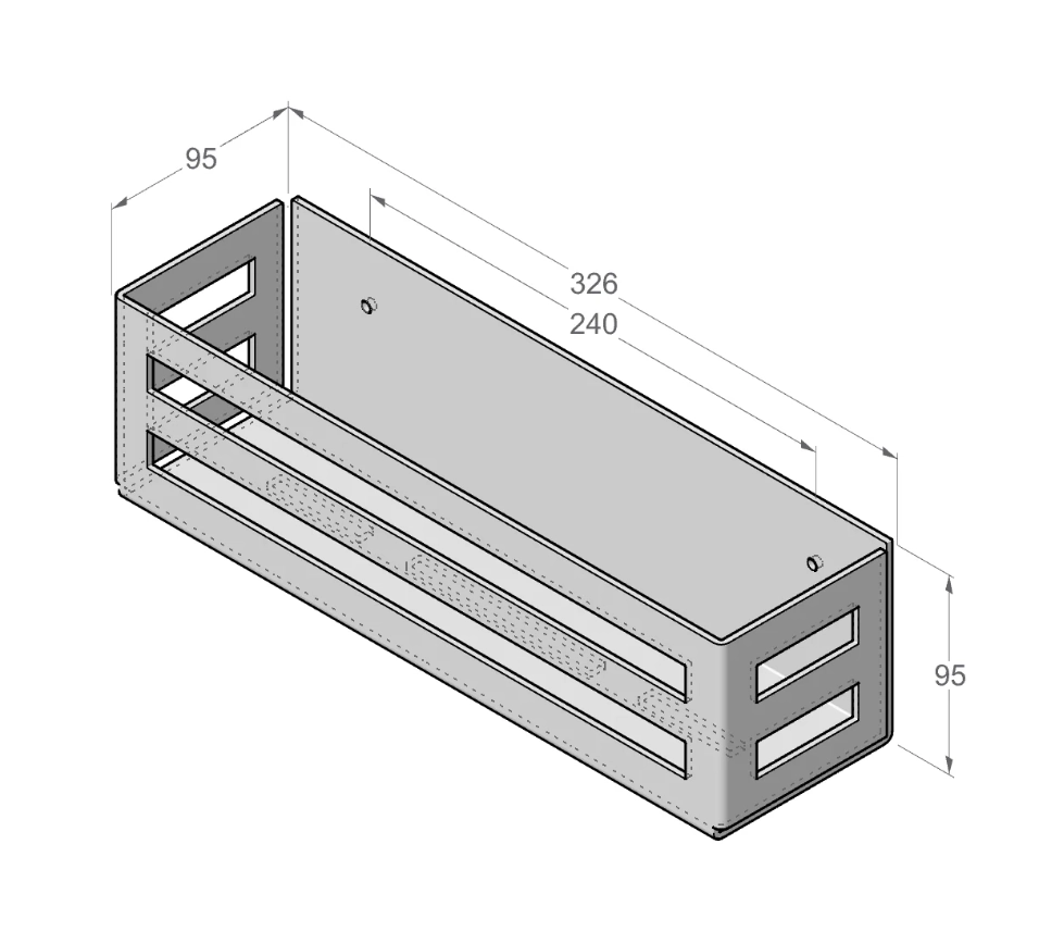Полка для ванной Daske Country SH/CY-0546W белый