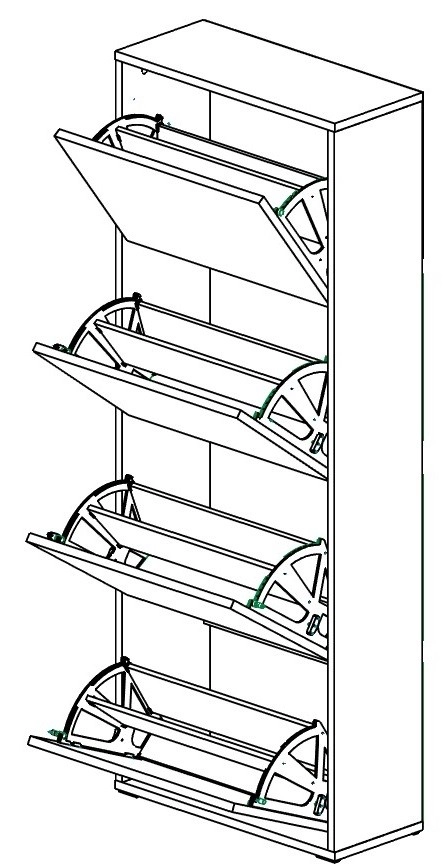 Pantofar ML-3 Craft alb