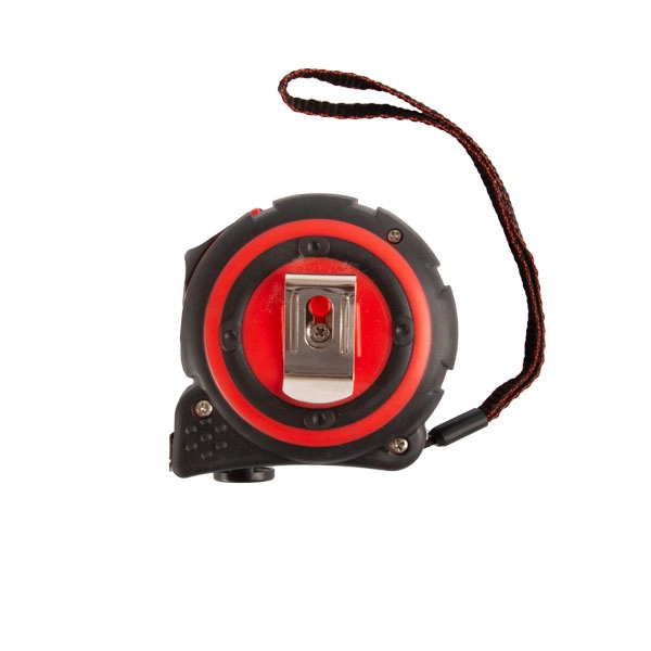 Рулетка с кнопкой временной фиксации и нейлоновым покрытием ленты Profmet 5м *19мм  304583 