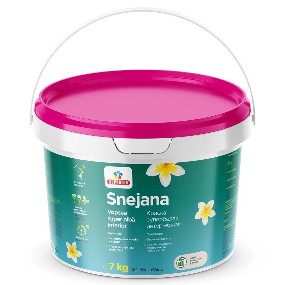 Краска водоэмульсионная Supraten Snejana 7кг