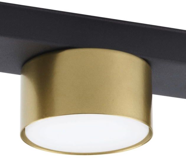 Plafonieră Tk Lighting Space Black Gold SUT.3 PL 