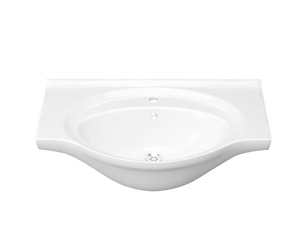 Lavoar Keramin Capri 75 cm alb 1c 