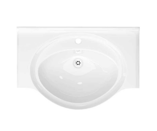 Lavoar Keramin Capri 75 cm alb 1c 