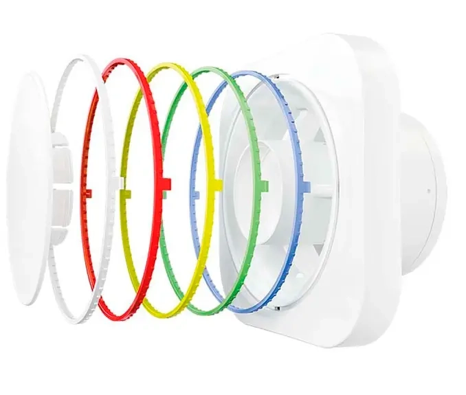 Ventilator de evacuare axial Round 100 White