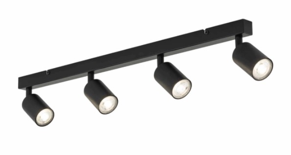 Lustră TK Lighting Top black 4 GU10 6177