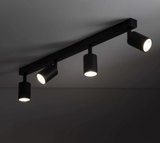 Люстра TK Lighting Top black 4 GU10 6177