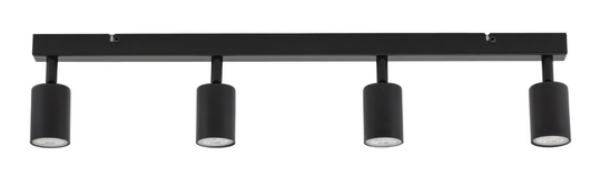 Lustră TK Lighting Top black 4 GU10 6177
