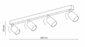 Lustră TK Lighting Top black 4 GU10 6177