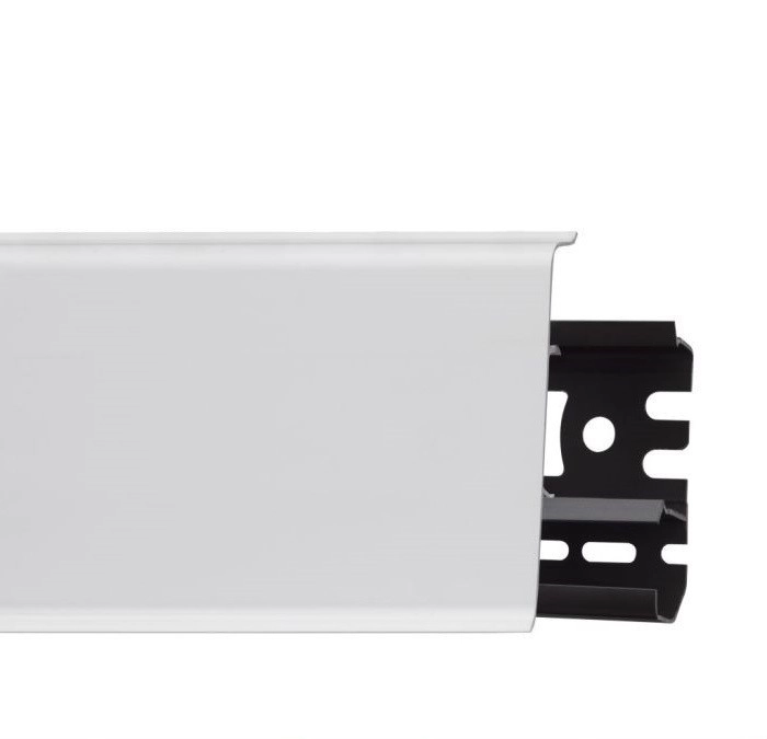 Плинтус INDO Белый глянцевый 01