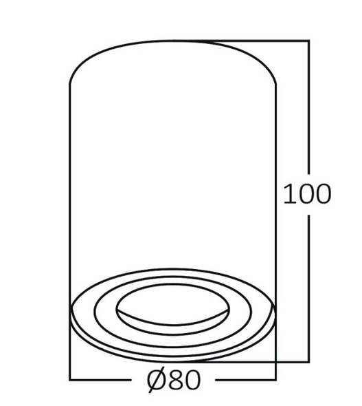 Светильник Gama Braytron BH04-00300 GU10/22714