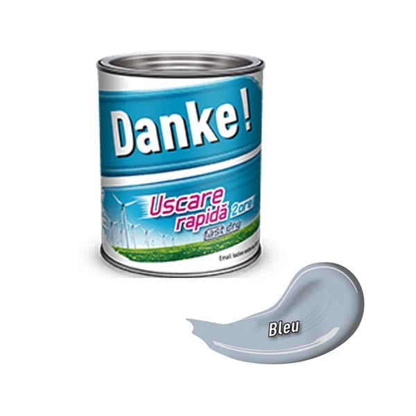 Эмаль Danke 0.75L серый антрацит