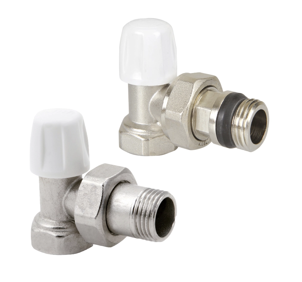 Set robinet radiator (tur + retur) 20x1/2 Tiemme 88038807P3 