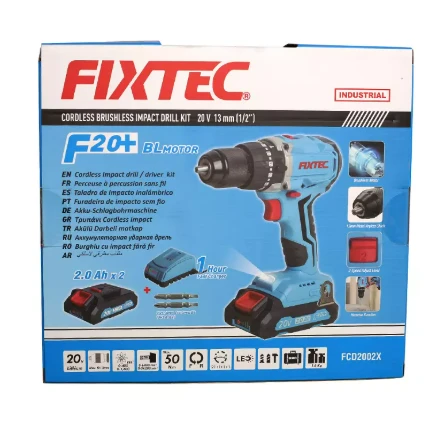 Шуруповерт Fixtec FCD2002X 