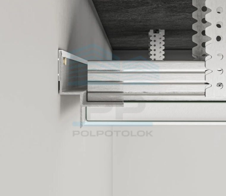 Profil aluminiu AST10 PP 2500mm 