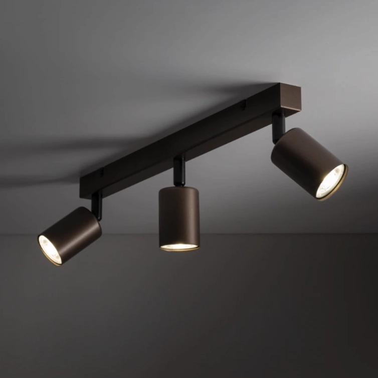 Lustră TK Lighting Top Brown 3 GU 10 6181