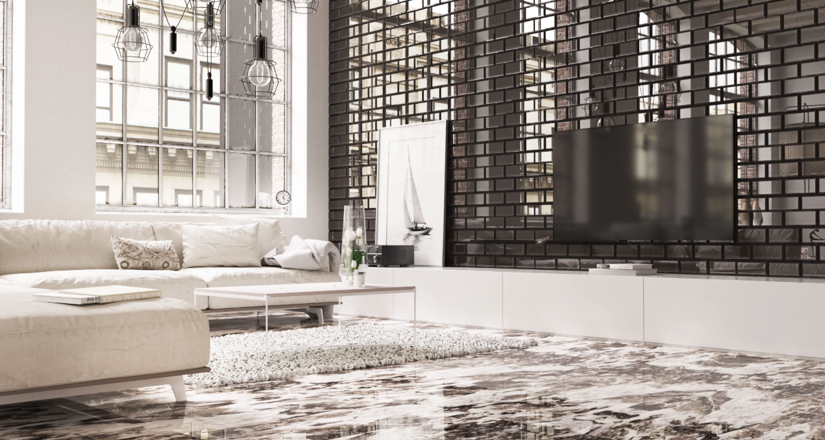 Faianță Rino Metro 30x60 black