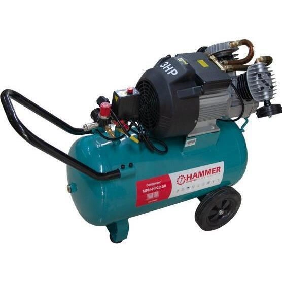 Compresor Hammer 50L 1800W 206L/min 34548