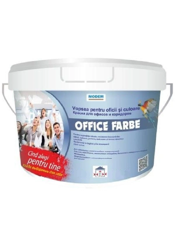 Водоэмульсионная краска Officefarbe Modem 3кг