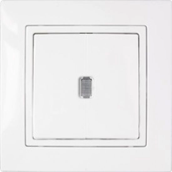 Выключатель Bylectrica Uiut 1P + LED 3374 