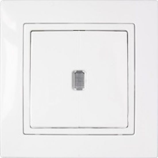Выключатель Bylectrica Uiut 1P + LED 3374