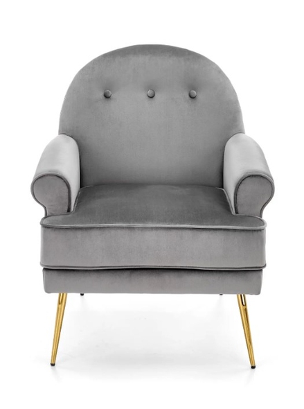 Fotoliu Santi Velvet Grey 