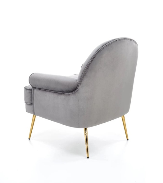Fotoliu Santi Velvet Grey 