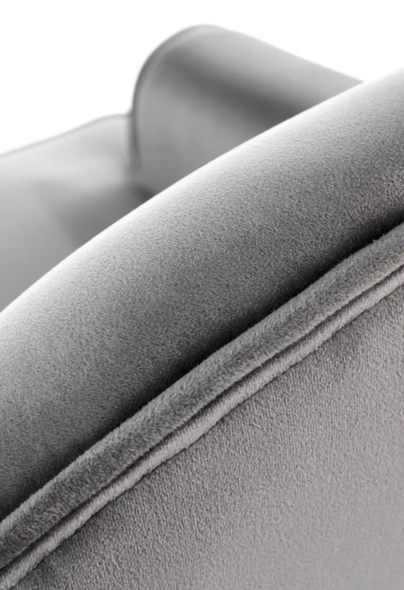 Fotoliu Santi Velvet Grey 