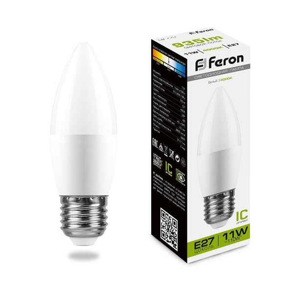 Лампы FN LB-770 E27 11W 12Led 4000K