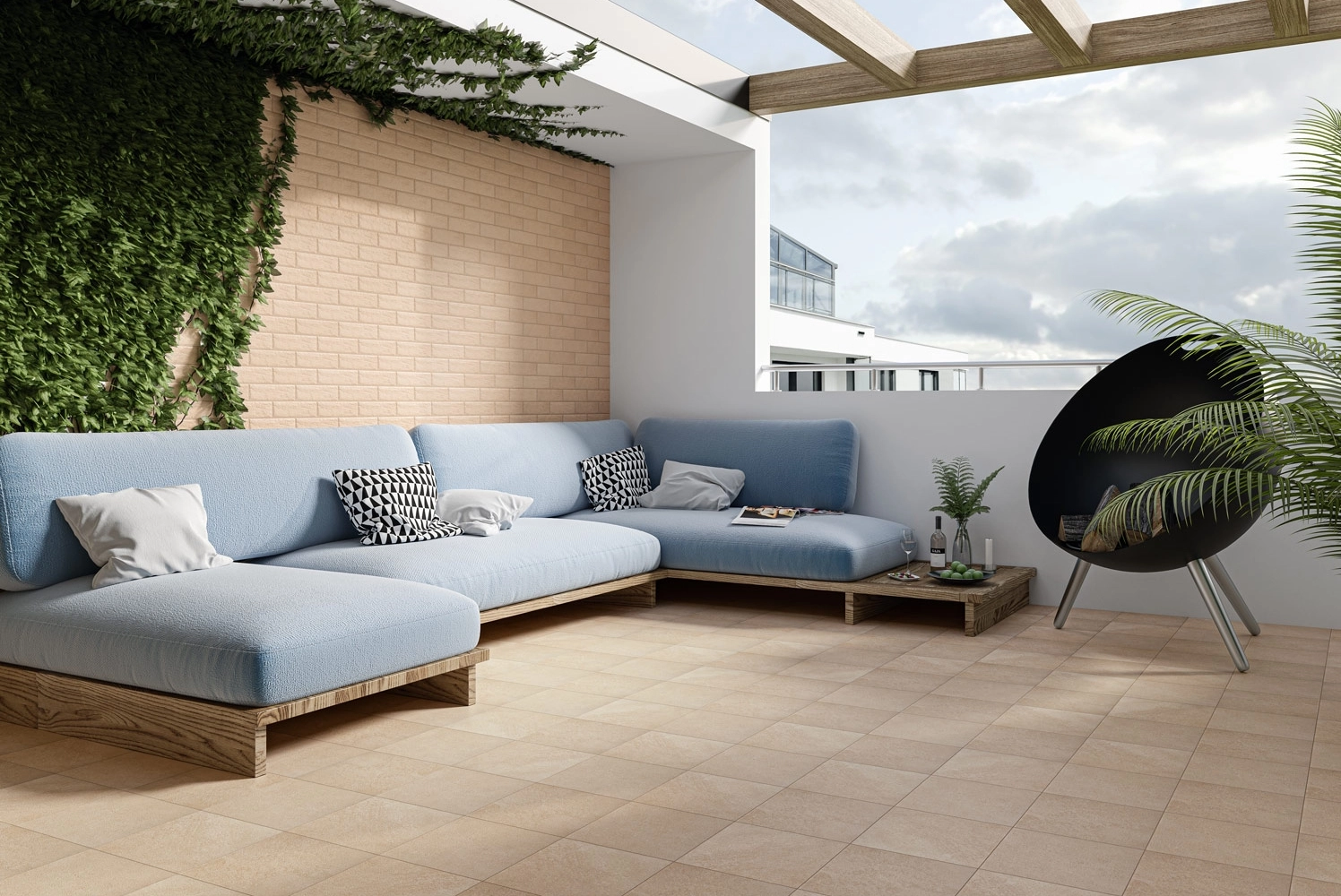 Клинкер Paradyz Mattone Sabbia 24.5x6.6 beige ele