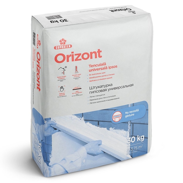 Штукатурка гипсовая Supraten Orizont 30кг