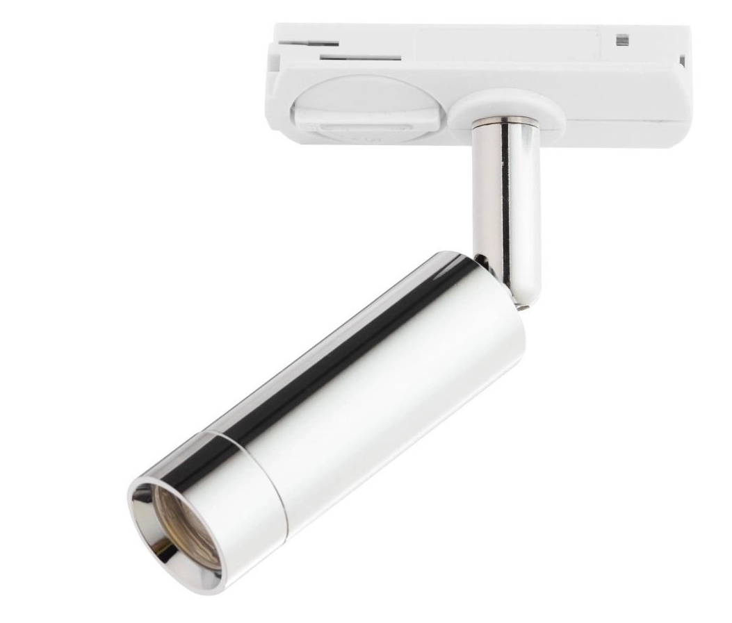 Corp de iluminat cu sina Tk Lighting 3383 TRACER WHITE CHROM 1 LED 3W 