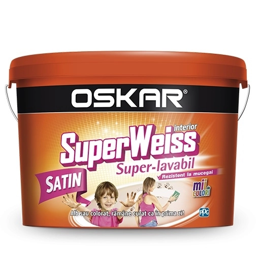 Краска водоэмульсионная Superweiss Satin 2.5л