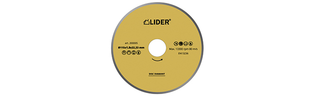 Диск по бетону Lider 180мм (200008)