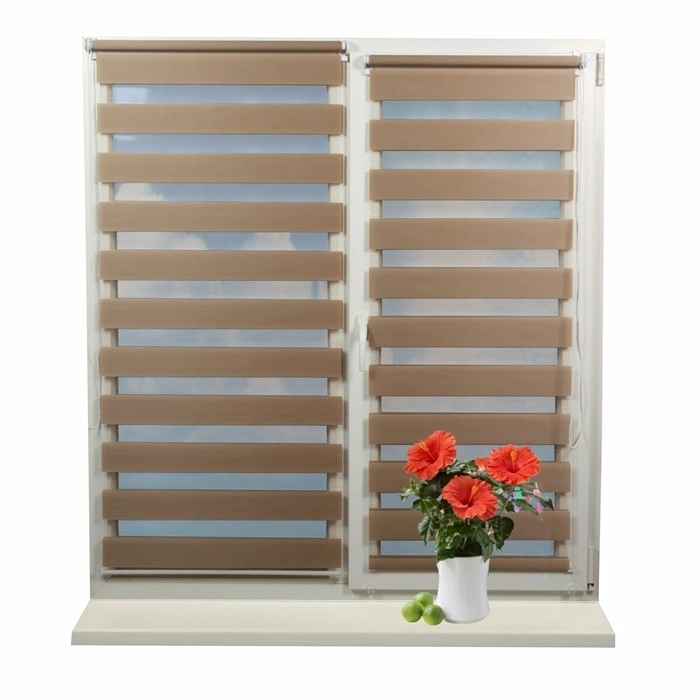 Жалюзи день-ночь BH-02 Cafe-Latte 0.55x1.70м