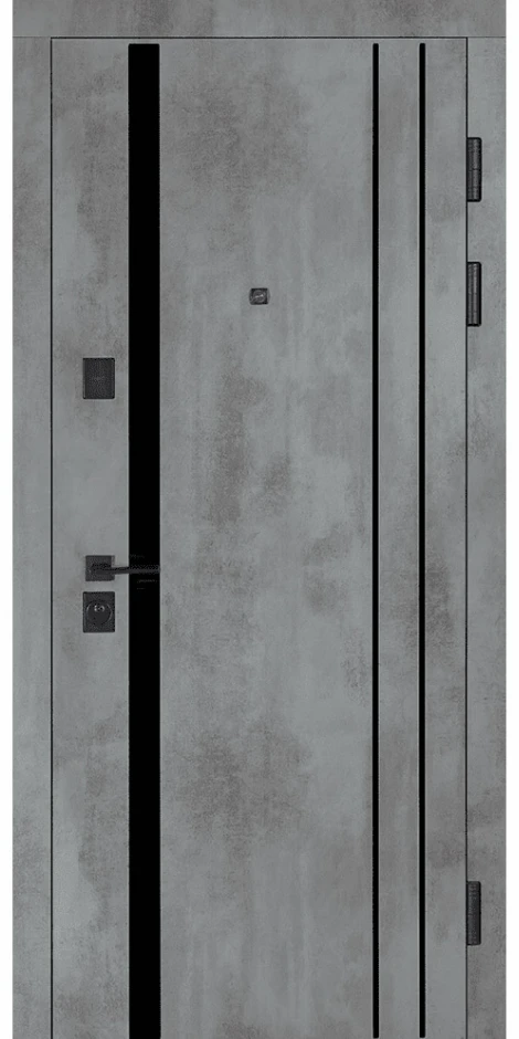 Ușă de exterior Status Quadro Oxid  549/551 R 850mm 7594 