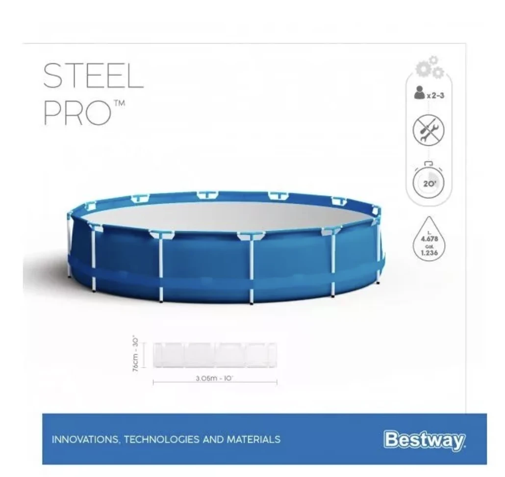 Piscină Bestway SteelPro 4678 L 56677 