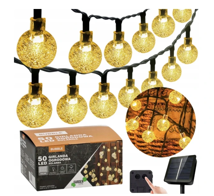 Ghirlanda Solara 2M+7.3M 50LED 230V  SOL3767 