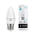 Bec Gauss LED C37 6W E27 41K
