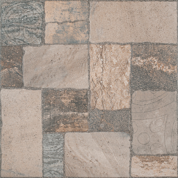 Gresie Midway Cersanit V  42х42 Brown 80383