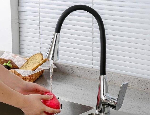 Смеситель Frap Inox F 4471-6 1404 Black