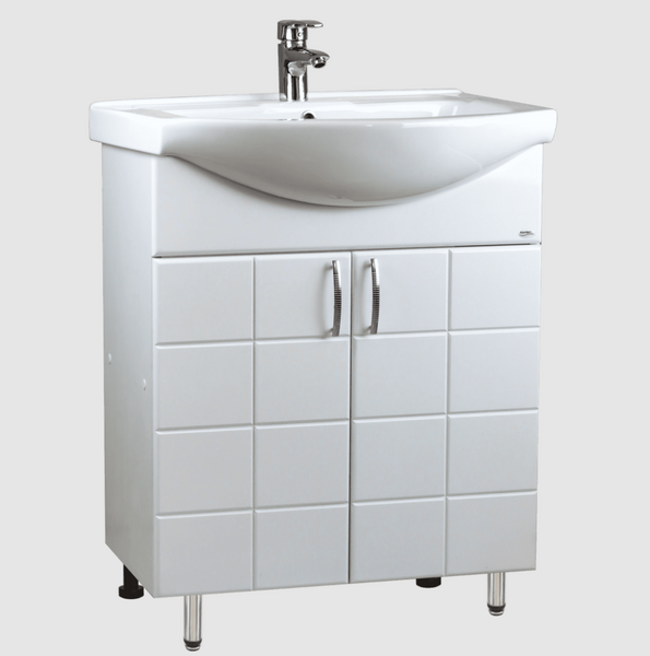 Шкаф под умывальник Domino Basic 60 White 11557 