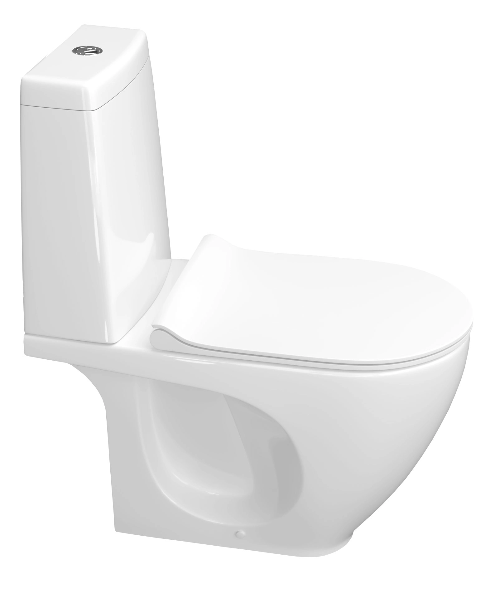 Унитаз Keramin Trino R Slim ML 2-Mode белый 