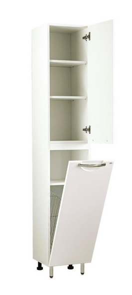 Шкаф-пенал Delfin 9759 белый