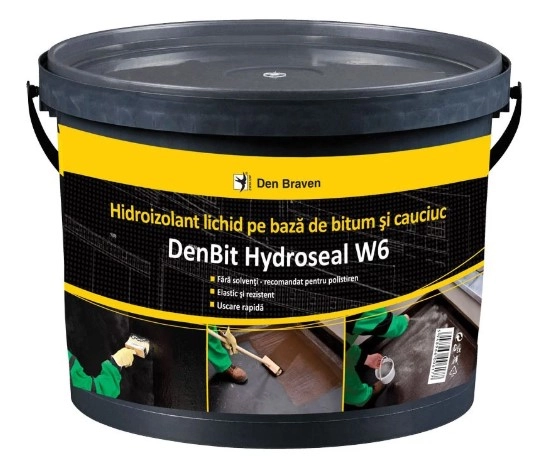 Hidroizolant lichid Den Bit Hydroseal W6 10kg